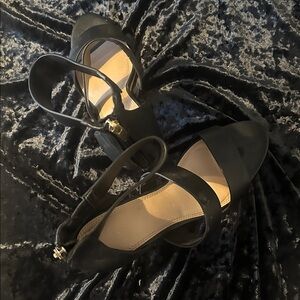 Black Strappy Sandals